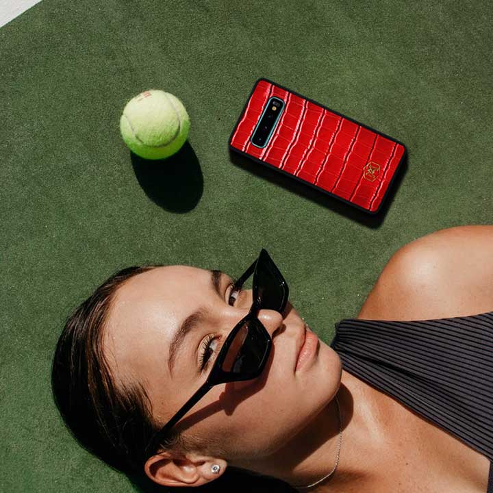 Cover Samsung s10 Cover rossa Samsung