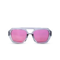 occhiali da sole rebirth trasparente